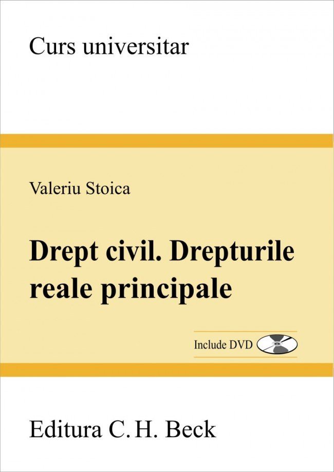 Imagine Drept civil - Drepturile reale principale