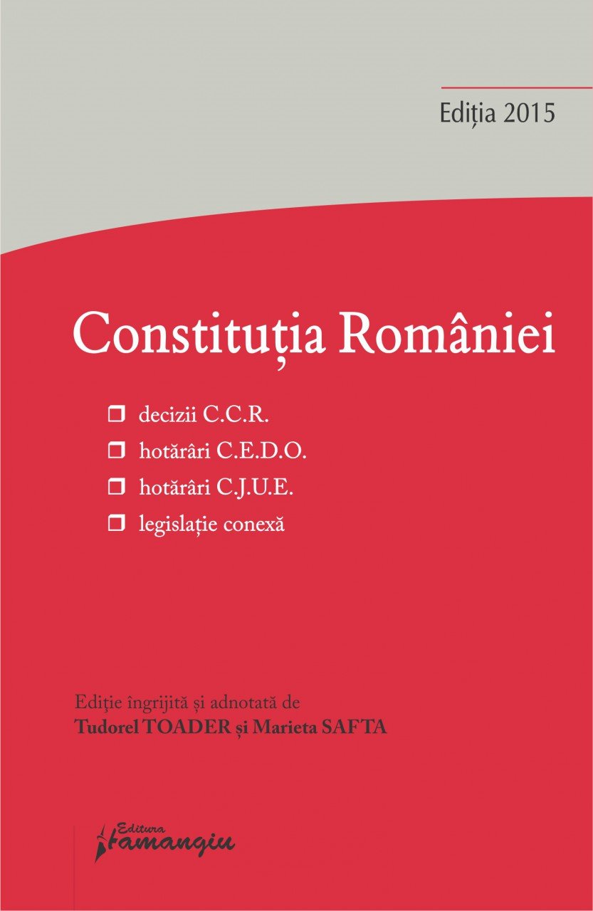 Imagine Constitutia Romaniei 14.05.2015