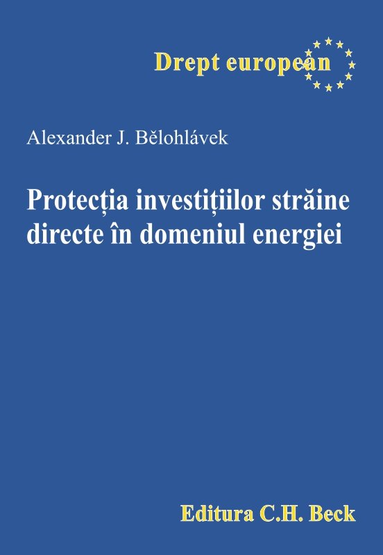 Imagine Protectia investitiilor straine directe in domeniul energiei