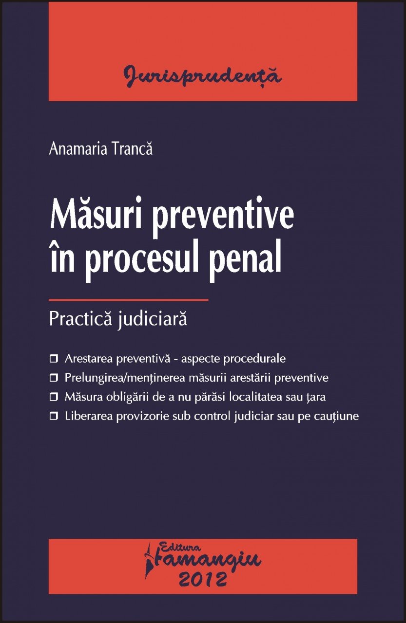 Imagine Masuri preventive in procesul penal