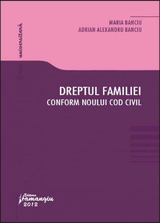Imagine Dreptul familiei conform noului Cod civil