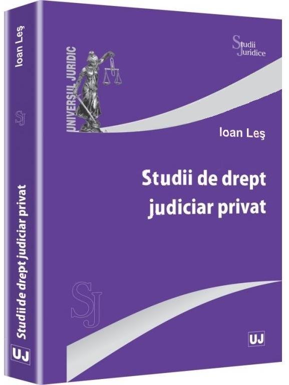 Imagine Studii de drept judiciar privat
