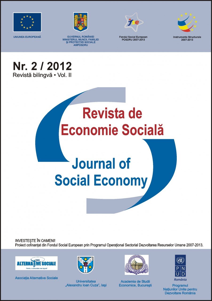 Imagine Revista de Economie Sociala, Nr. 2/2012