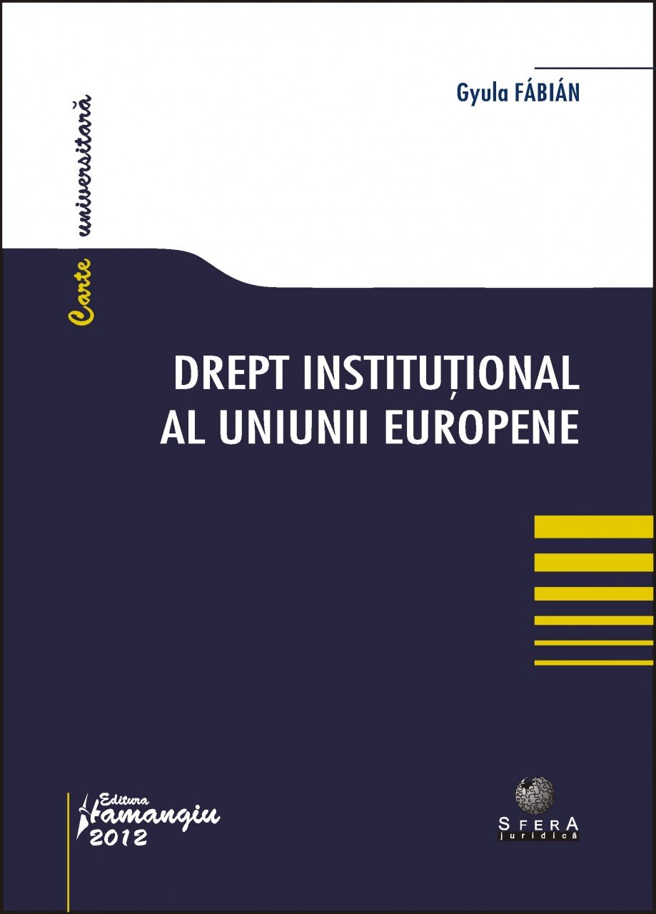 Imagine Drept institutional al Uniunii Europene