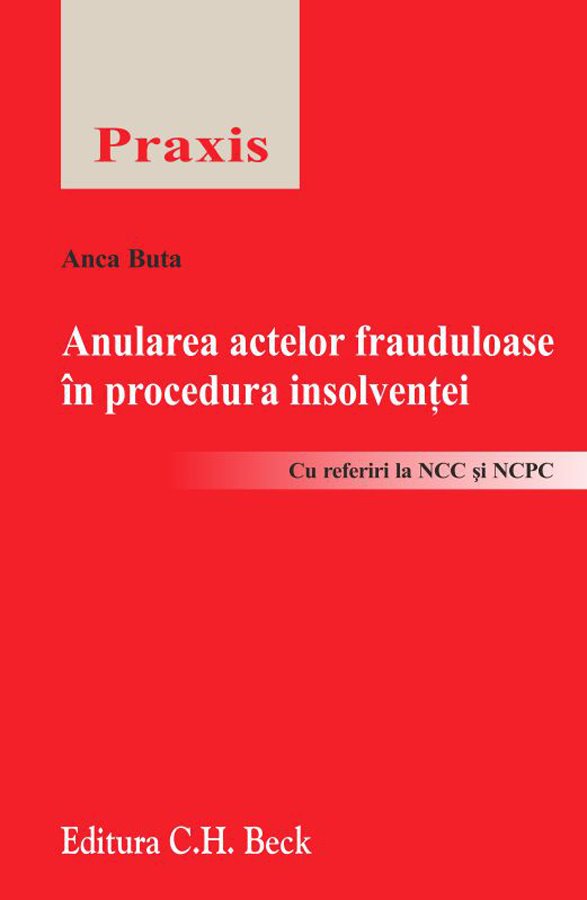 Imagine Anularea actelor frauduloase in procedura insolventei