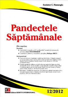 Imagine Pandectele Saptamanale, Nr. 12/2012