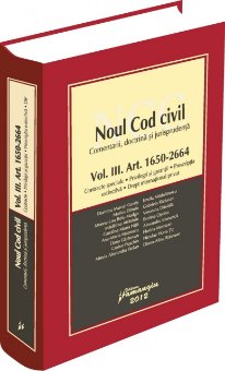 Imagine Noul Cod civil vol. III Art. 1650 - 2664