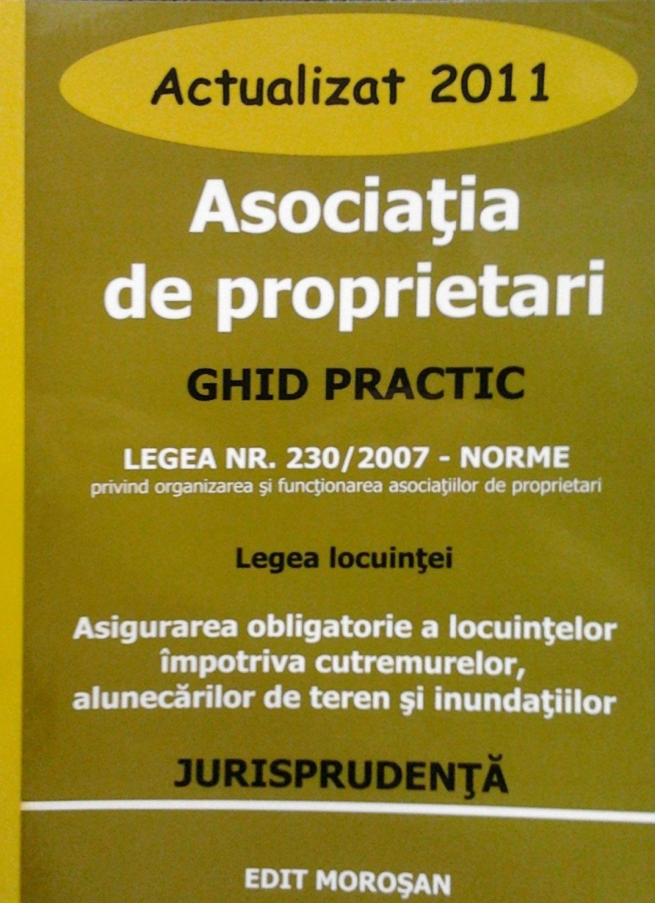 Imagine Asociatia de proprietari. Ghid practic