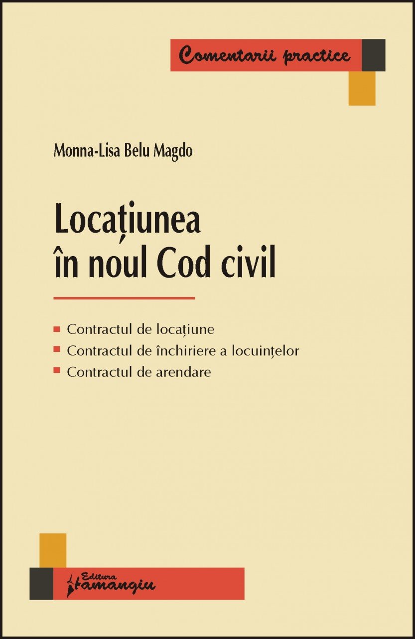 Imagine Locatiunea in noul Cod civil