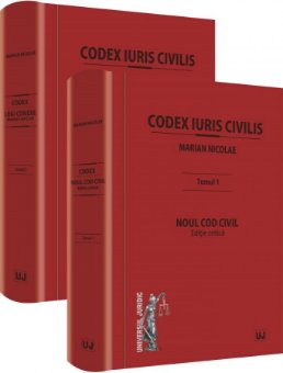 Imagine Set Codex Juris Civilis. Tomul I+II