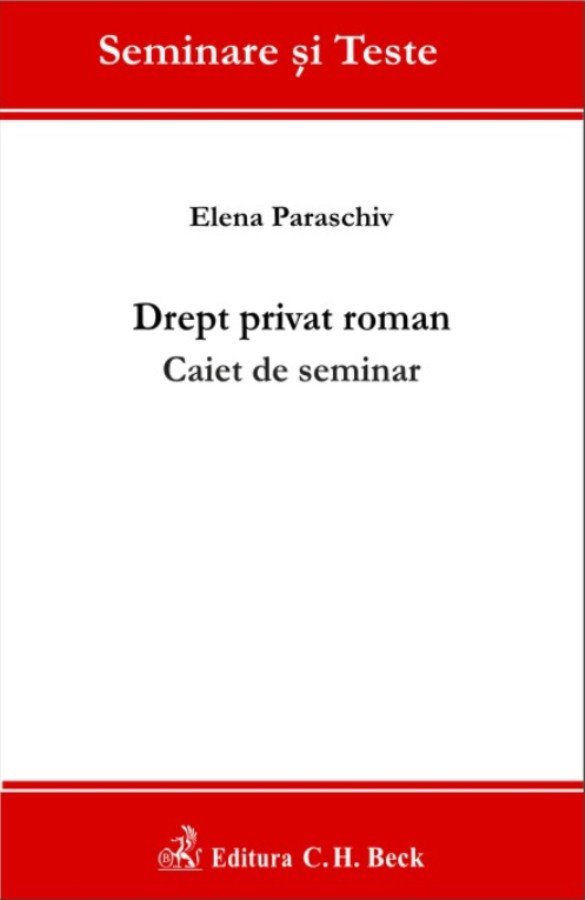 Imagine Drept privat roman. Caiet de seminar