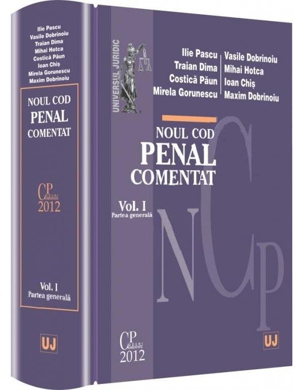 Imagine Noul Cod penal comentat