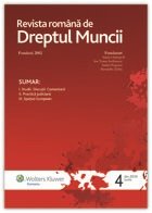 Imagine Revista romana de dreptul muncii, Nr. 4/2010