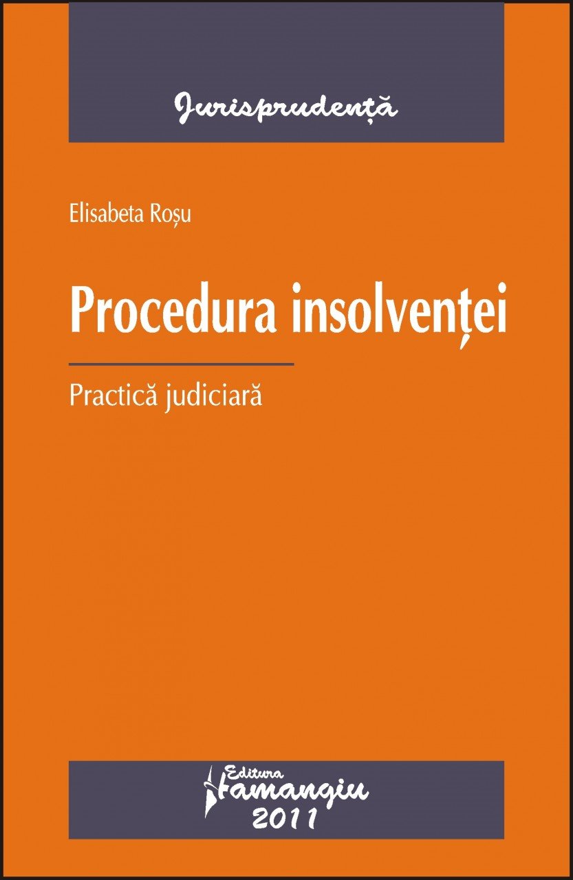 Imagine Procedura insolventei. Practica judiciara