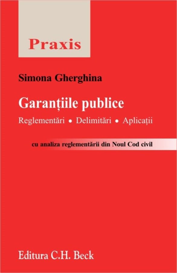 Imagine Garantiile publice. Reglementari. Delimitari. Aplicatii