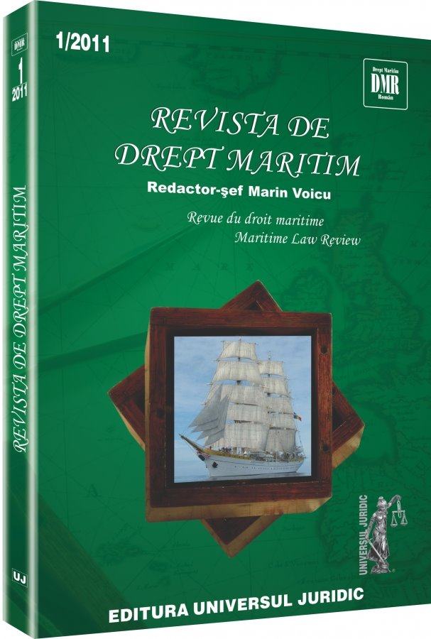 Imagine Revista de drept maritim, Nr. 1/2011