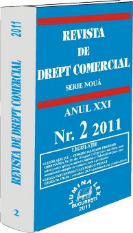 Imagine Revista de drept comercial, Nr. 2/2011