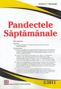 Imagine Pandectele Saptamanale, Nr. 5/2011