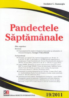 Imagine Pandectele Saptamanale, Nr. 19/2011
