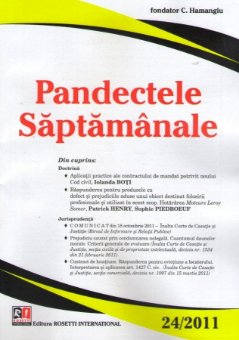 Imagine Pandectele Saptamanale, Nr. 24/2011
