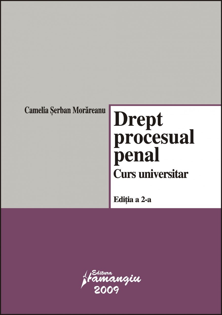 Imagine Drept procesual penal. Curs universitar ed.2 2009