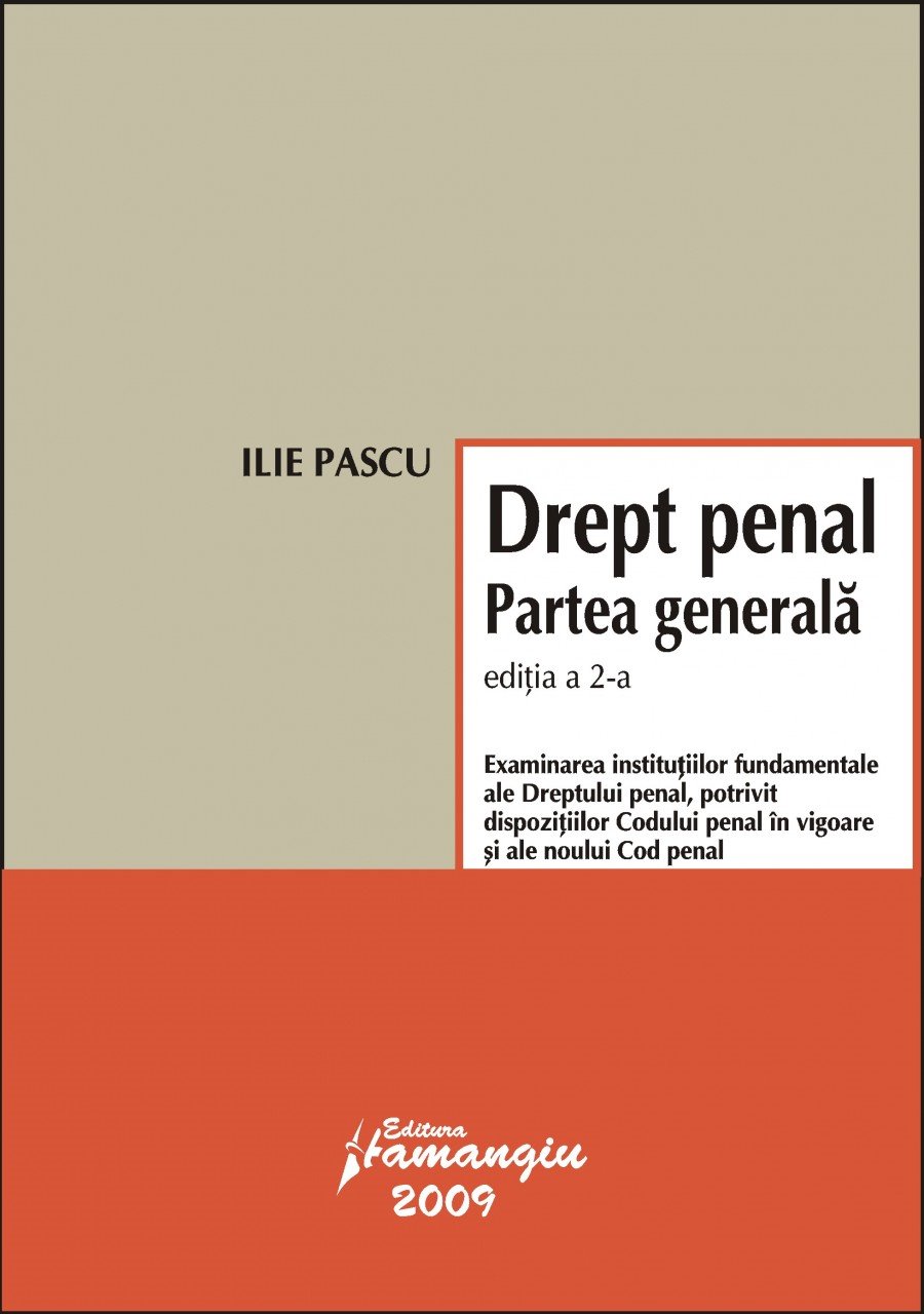 Imagine Drept penal. Partea generala. Editia a 2-a