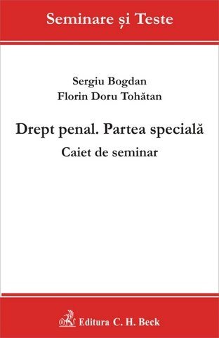 Imagine Drept penal. Caiet de seminar. Partea speciala