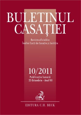 Imagine Buletinul Casatiei, Nr. 11/2011