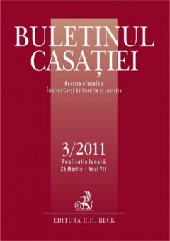 Imagine Buletinul Casatiei, Nr. 3/2011