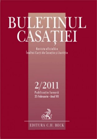Imagine Buletinul Casatiei, Nr. 2/2011