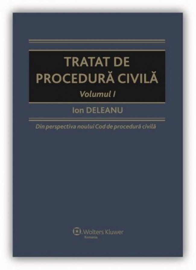 Imagine Tratat de procedura civila. Volumul I