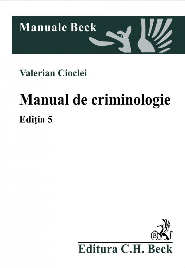 Imagine Manual de criminologie