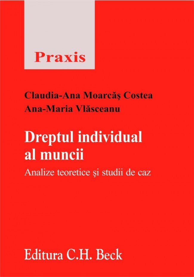 Imagine Dreptul individual al muncii. Analize teoretice si studii de caz