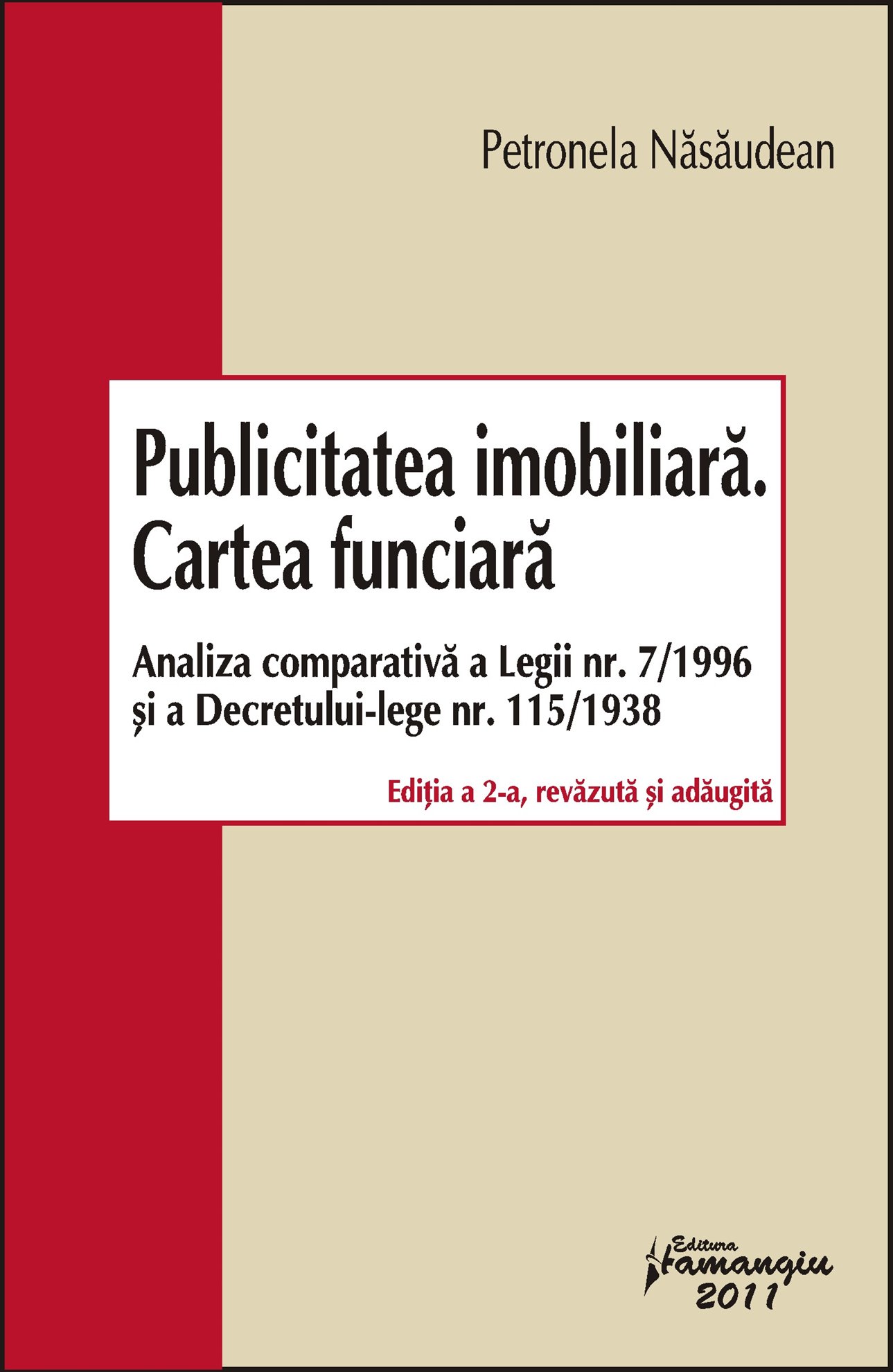 Imagine Publicitatea imobiliara. Cartea funciara. Editia a 2-a