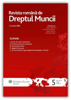 Imagine Revista romana de Dreptul Muncii, Nr. 5/2011