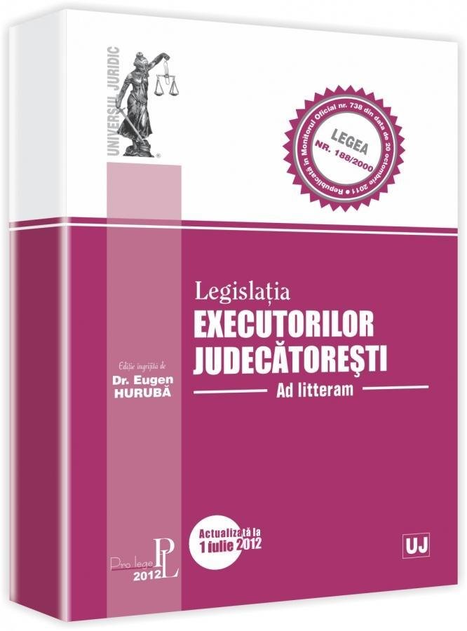 Imagine Legislatia executorilor judecatoresti