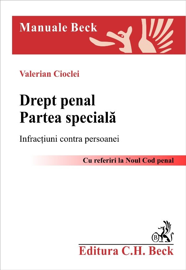 Imagine Drept penal. Partea speciala. Infractiuni contra persoanei