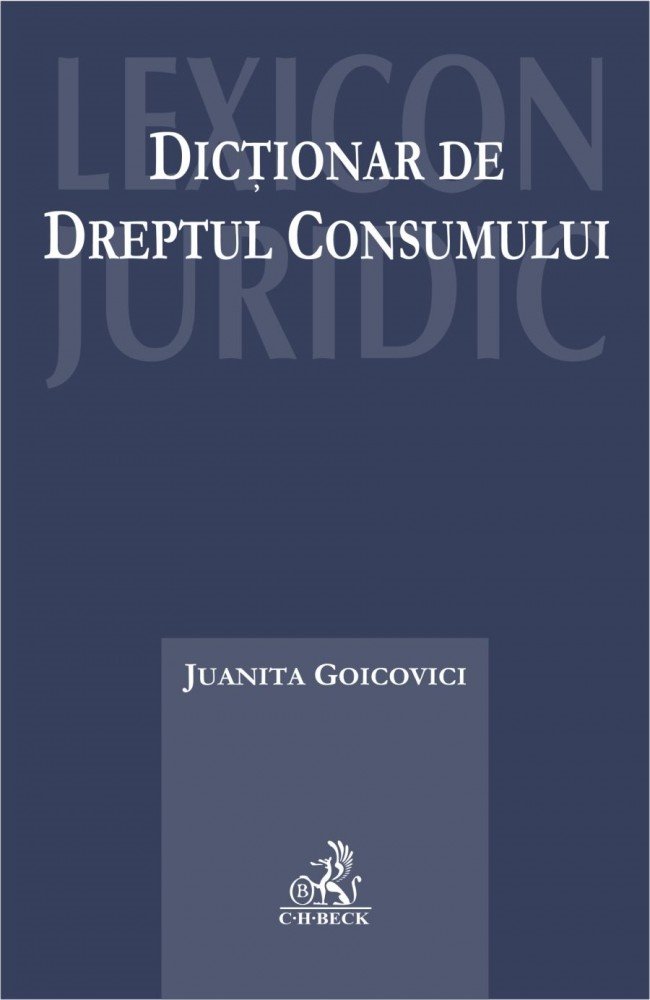 Imagine Dictionar de dreptul consumului