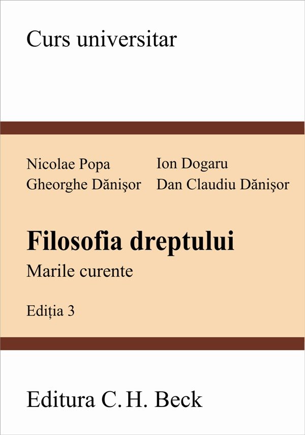 Imagine Filozofia dreptului. Marile curente