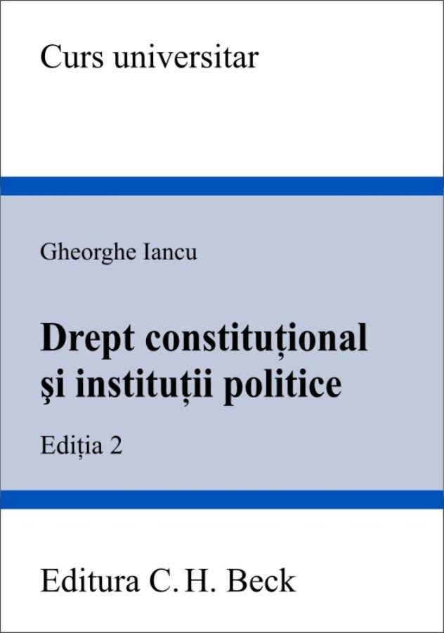 Imagine Drept constitutional si institutii politice - editia a 2-a