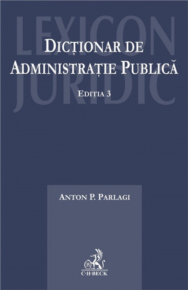 Imagine Dictionar de administratie publica