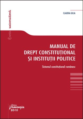 Imagine Manual de drept constitutional si institutii politice