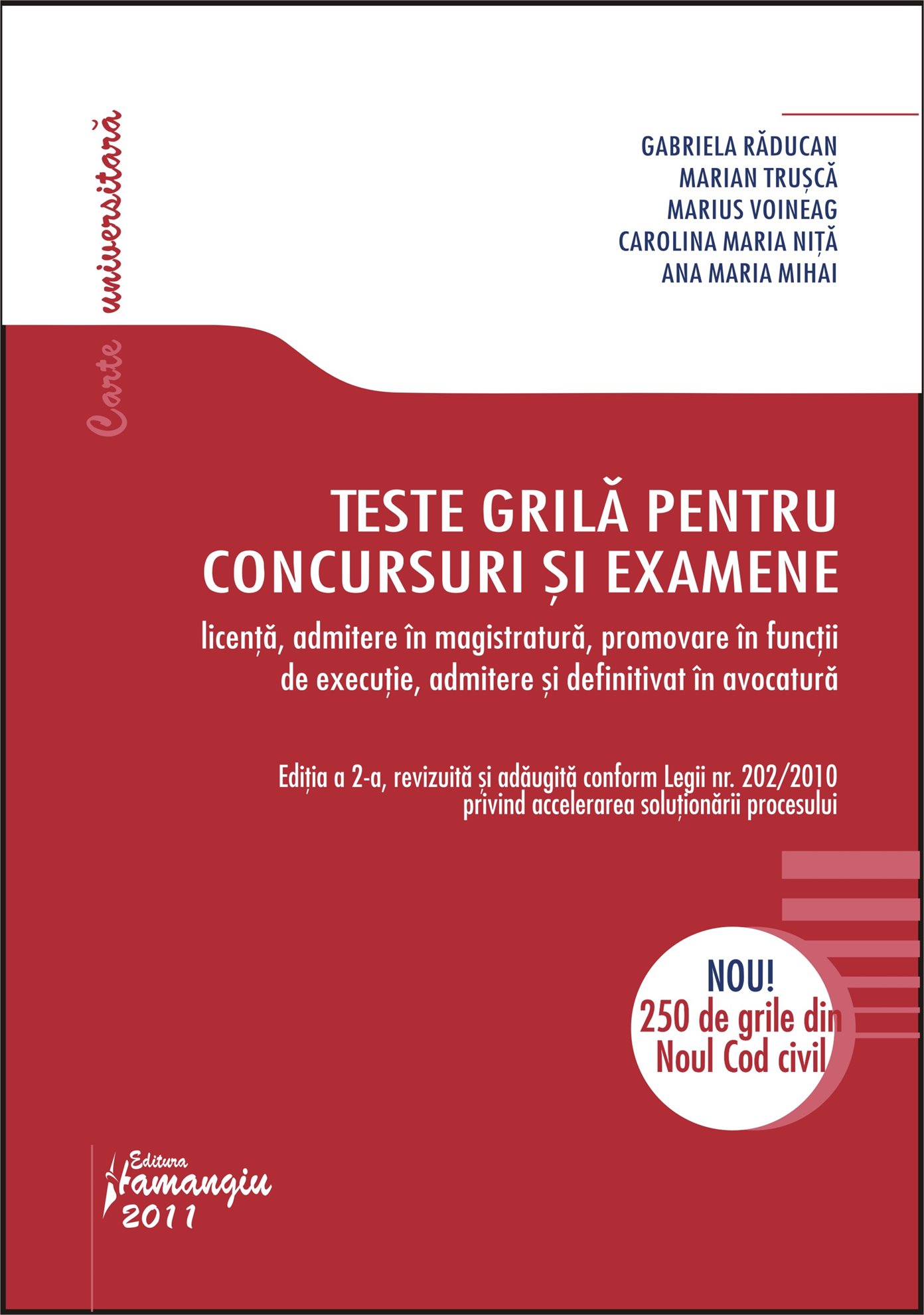 Imagine Teste grila pentru concursuri si examene ed 2