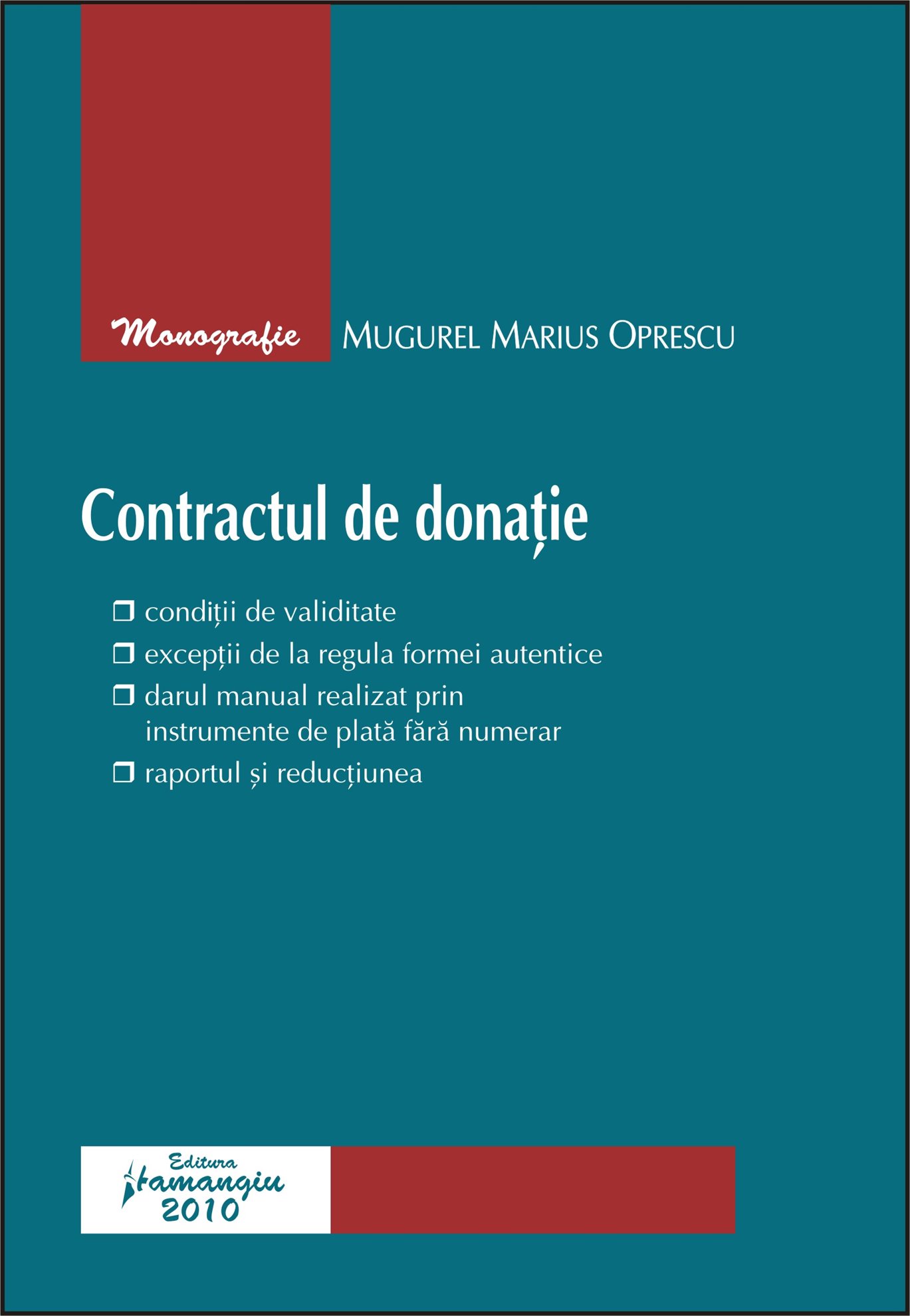 Imagine Contractul de donatie