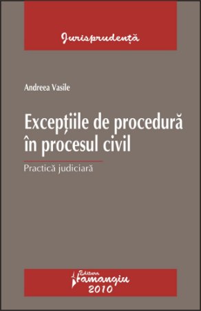 Imagine Exceptiile de procedura in procesul civil