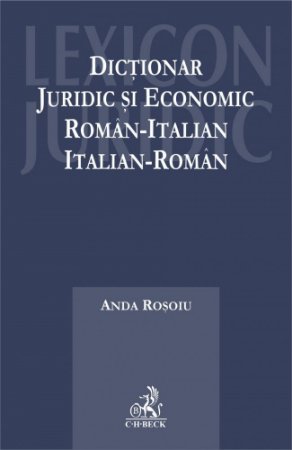Imagine Dictionar juridic si economic roman-italian, italian-roman