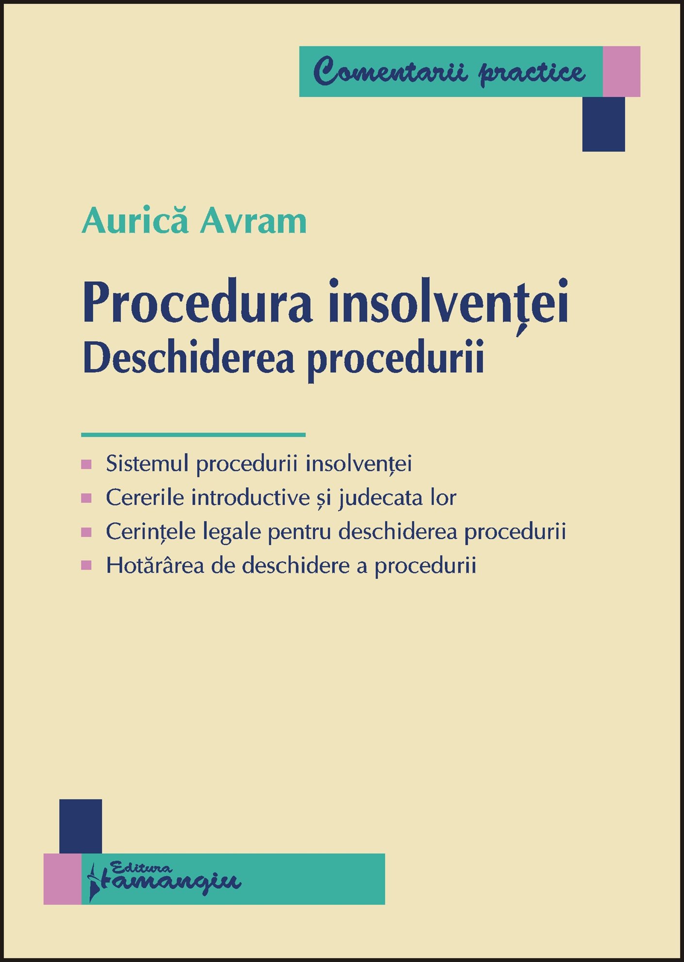 Imagine Procedura insolventei. Deschiderea procedurii