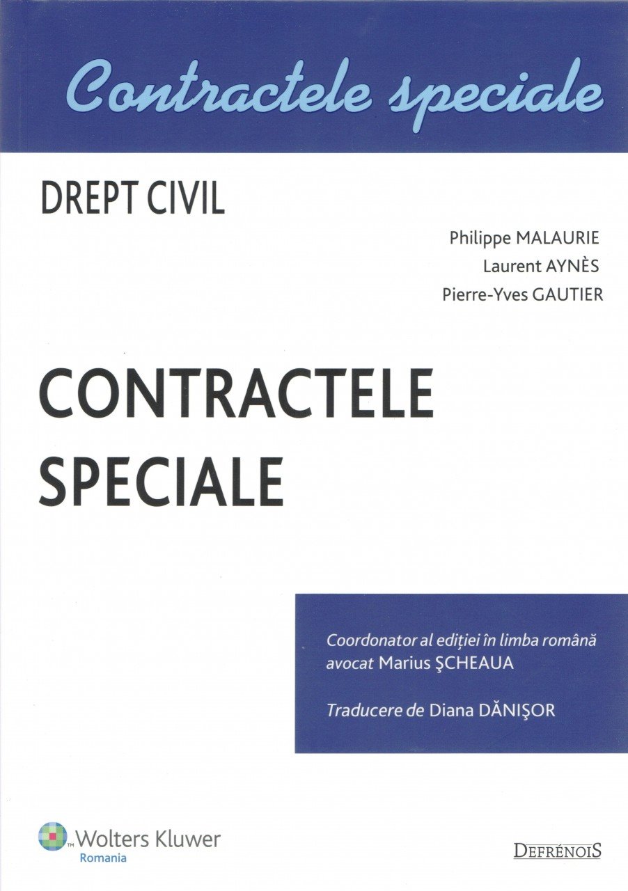 Imagine Drept civil. Contractele speciale