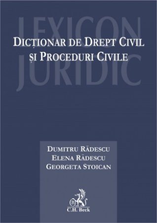 Imagine Dictionar de drept civil si proceduri civile
