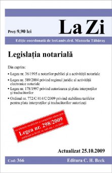 Imagine Legislatie notariala